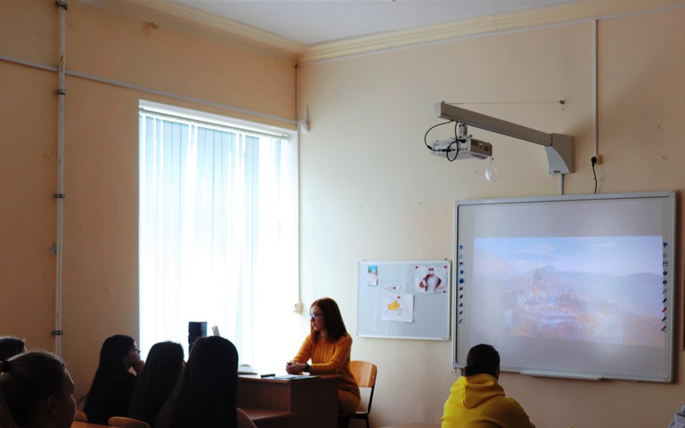 Студенты приняли участие в открытом Всероссийском уроке «Русская весна»