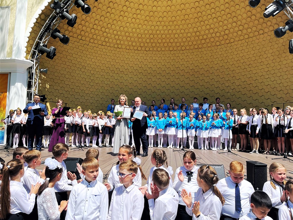 Завершился региональный детский хоровой фестиваль- конкурс «Крылатый ветер»