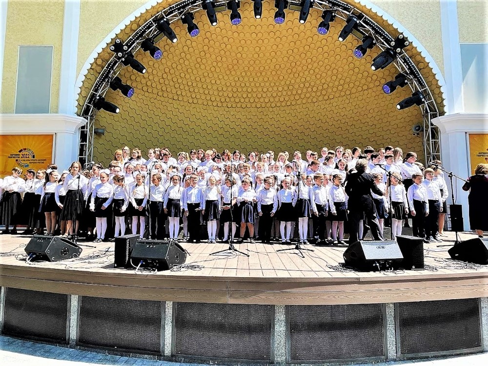 Завершился региональный детский хоровой фестиваль- конкурс «Крылатый ветер»
